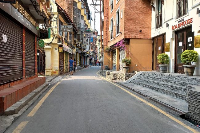 रातदिन चम्किने ठमेल बजार सुनसान (फोटोफिचर)