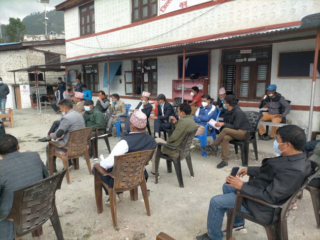 कोरोनाको उच्च जोखिममा मुगु