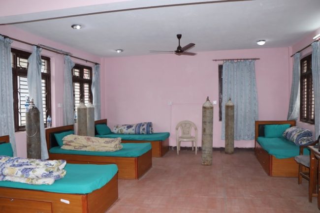 पत्रकार महासंघको केन्द्रीय कार्यालय बन्यो अक्सिजनसहितको आइसोलेशन सेन्टर