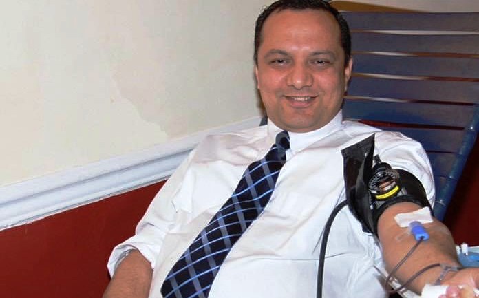 मैनाली समस्त संसारका रक्तदाता सम्मानबाट सम्मानित