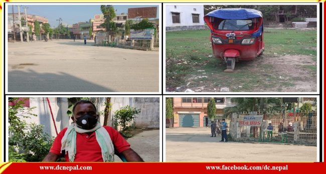 राजविराजका साना सवारी चालकलाई कोरोनाभन्दा भोकको चिन्ता