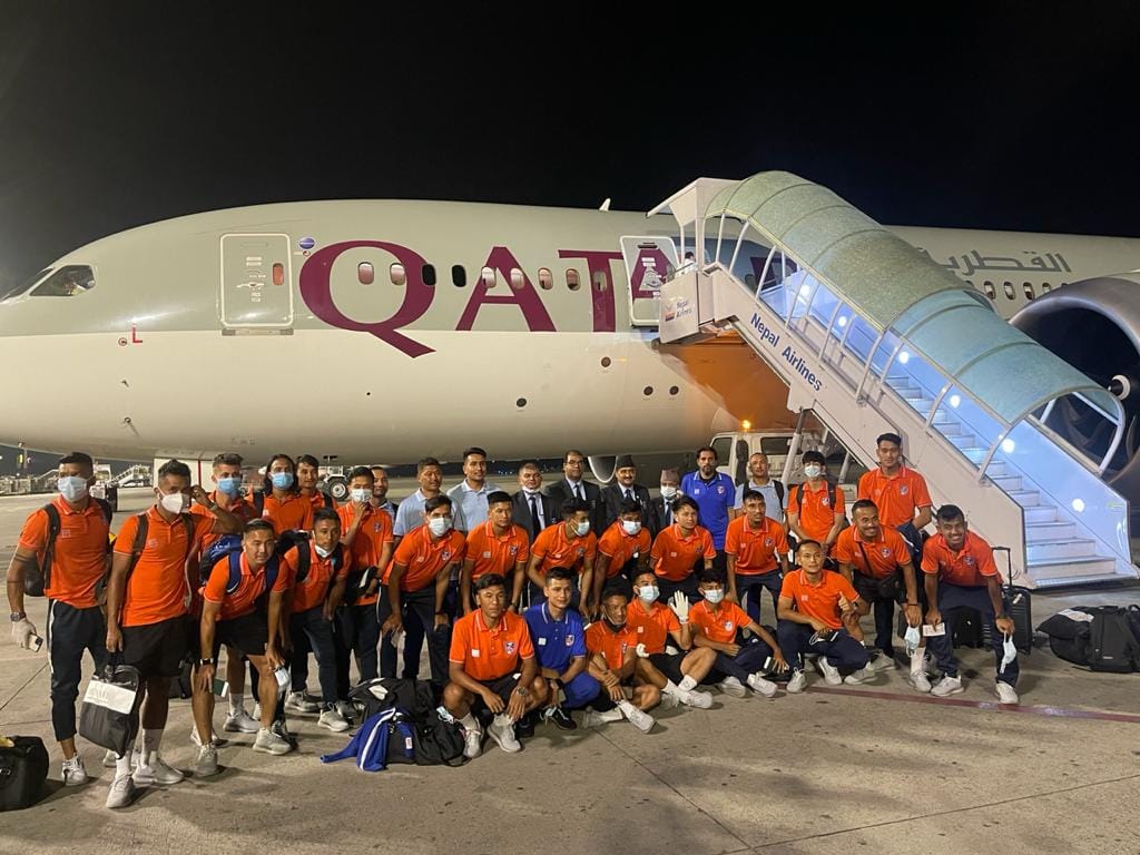 नेपाल र इराकबीच मैत्रीपूर्ण फुटबल हुँदै