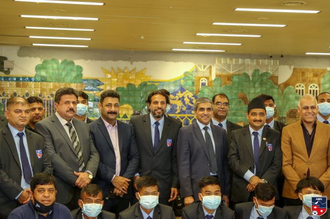 नेपाली फुटबल टिम इराकमा (फोटोफिचर)