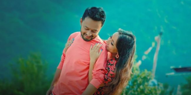 सोच्दै नसोचेको साथको म्यूजिक भिडियोमा पूजा र विजेशको रोमान्स (भिडियो)