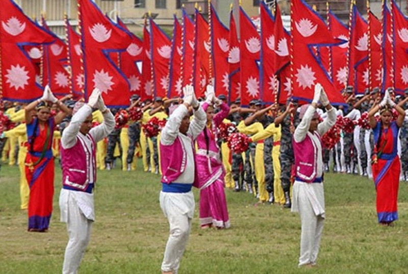 विभिन्न कार्यक्रम गरी देशभर गणतन्त्र दिवस मनाइँदै