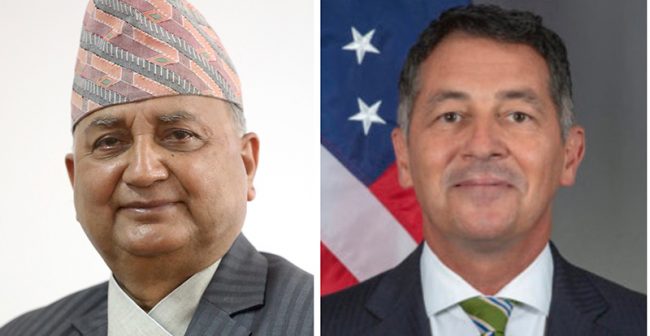 उपप्रधानमन्त्री पोखरेल र अमेरिकी राजदूतबीच संवाद, अमेरिकाबाट अर्को साता स्वास्थ्य सामाग्री आउने