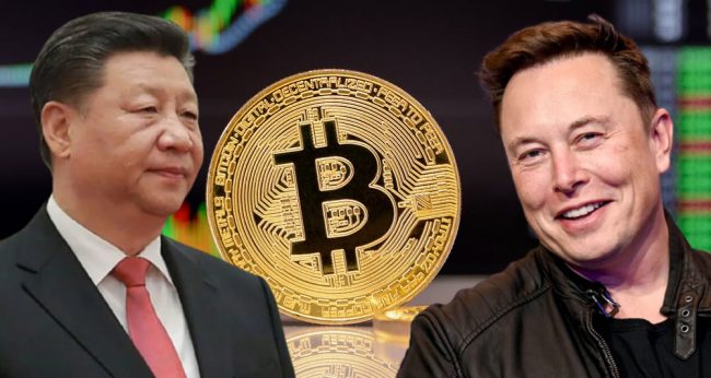 एलन मस्कको एउटा ट्वीट र चीनको एउटा घोषणाले पछारियो बिटक्वाइन