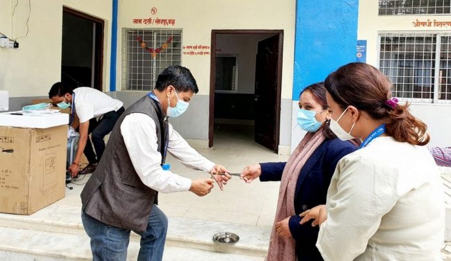 वीरेन्द्रनगरद्वारा अक्सिजनसहितको २५ शैया कोभिड अस्पताल सञ्चालन