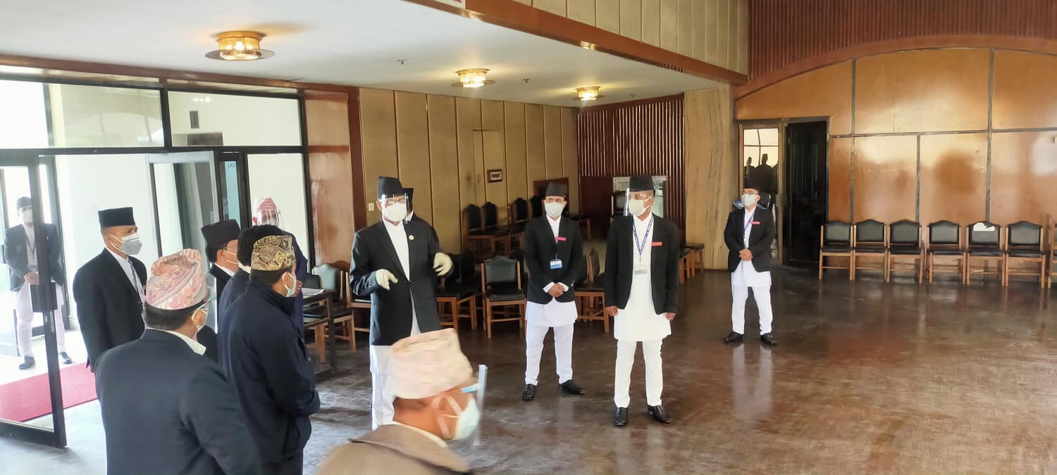 संसदको विषेश अधिवेशनकाे तयारी कस्ताे हुँदैछ ? (फोटो फिचर )