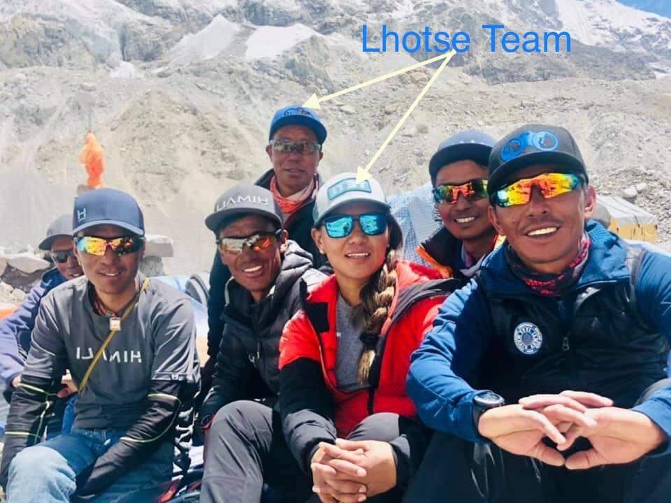 दावा याङ्जुम शेर्पा र फुरा ग्याल्जेन शेर्पाले चढे माउन्ट ल्होत्से