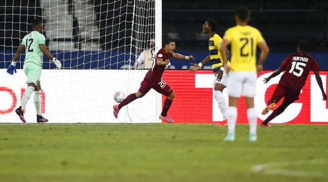 इन्जुरी समयको गोलले हारबाट जोगियो भेनेजुएला