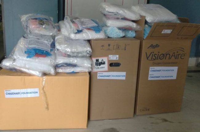 बोधिसत्वा विहार काठमाडौंद्वारा ३० लाखको स्वास्थ्य सामग्री सहयोग