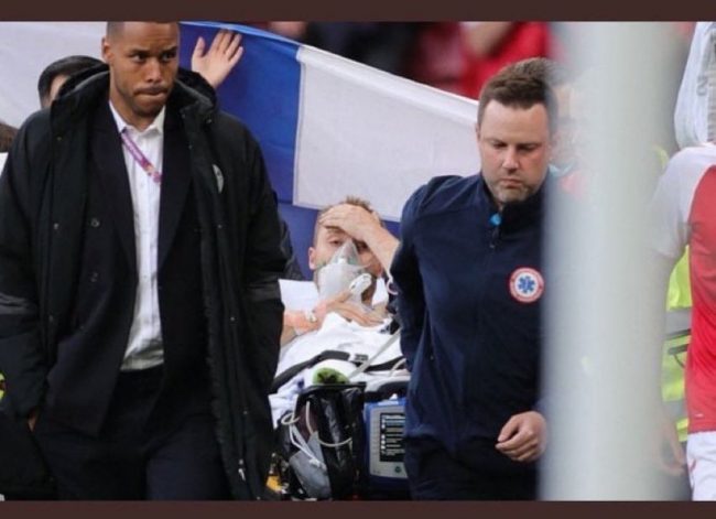 एरिक्सनको अवस्था स्थिर, डाक्टरले भने ‘मृत्यु भइसकेको थियो’