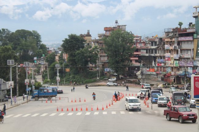 निषेधाज्ञा खुकुलो पार्ने निर्णपछि काठमाडाैंका सडककाे दृष्य (फोटोफिचर)
