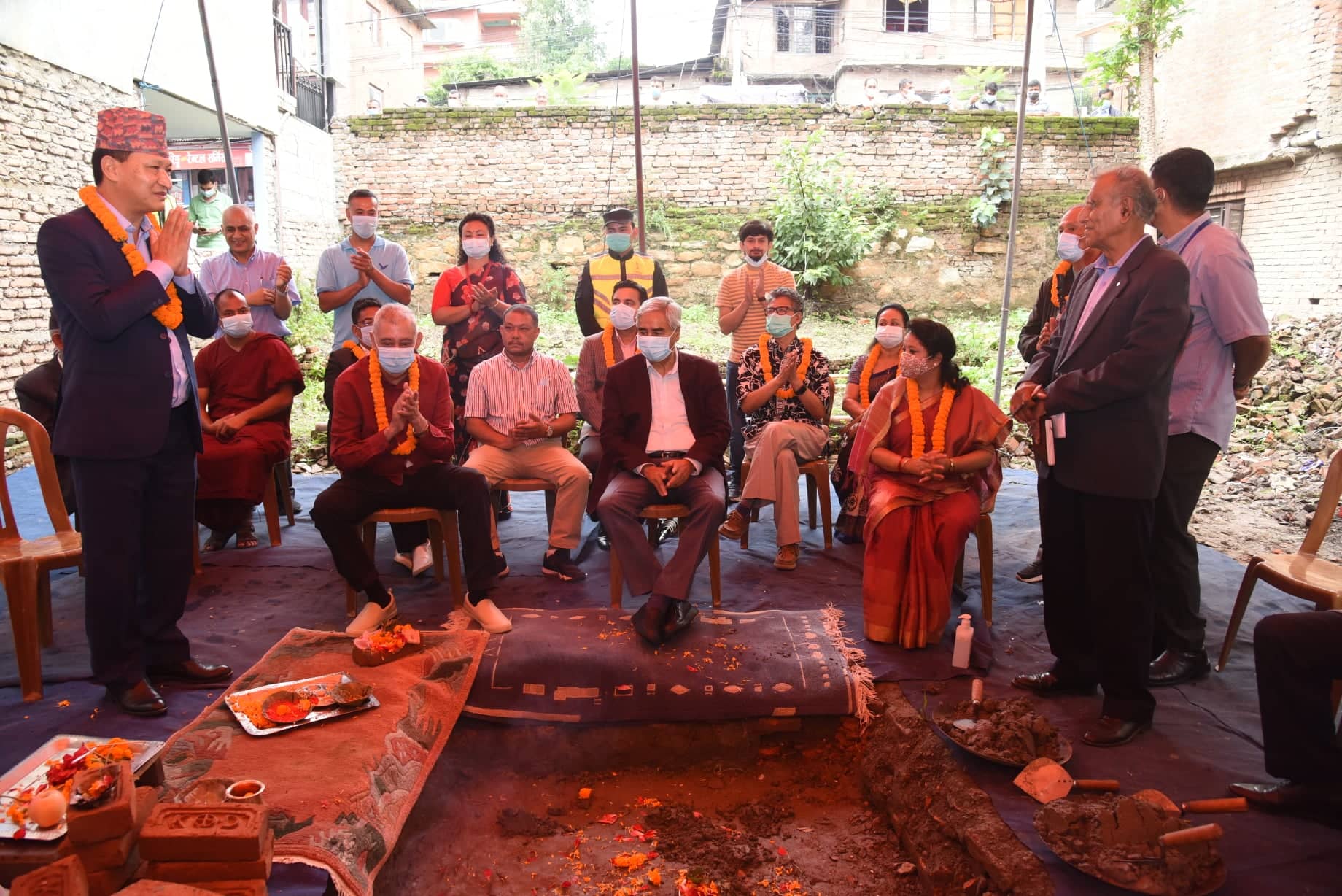 बीपी कोइराला अध्ययन अनुसन्धान केन्द्र भवनको शिलान्यास, महानगरपालिकाको २ करोड सहयोग