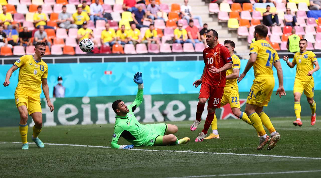 युक्रेनको उत्कृष्ट सुरुवात, पहिलो हाफमा २ – ० को अग्रता