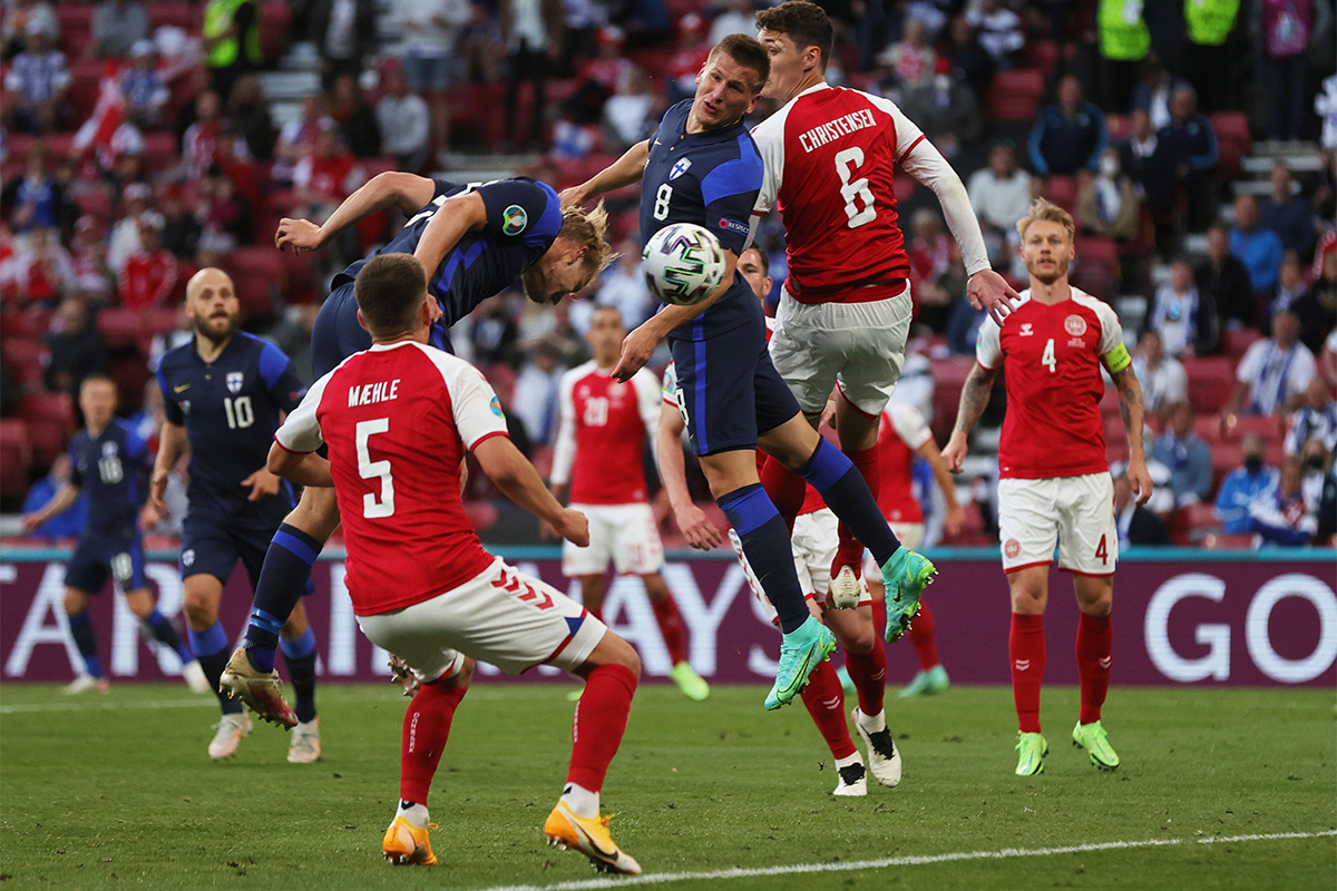 एरिक्सन घाइते भएको खेलमा फिनल्याण्डको ऐतिहासिक जित