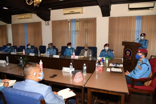 सरुवा भएका अधिकृतहरुलाई उत्कृष्ट कार्यसम्पादन गर्न महानिरीक्षक थापाको निर्देशन