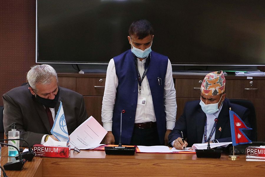 नेपाल र विश्व बैंकबीच १५ करोड अमेरिकी डलर ऋण सम्बन्धी सम्झौतामा हस्ताक्षर