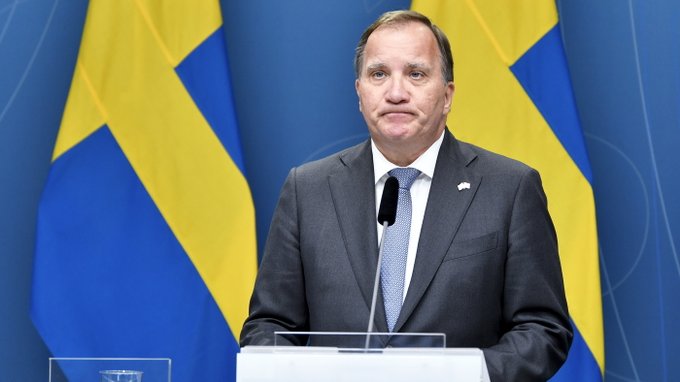 विश्वासको मत नपाएपछि स्वीडेनका प्रधानमन्त्री पदमुक्त