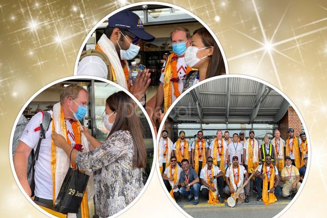 सफल सगरमाथा आराेहण गरेका बहराइनका राजकुमार स्वदेश फर्किए