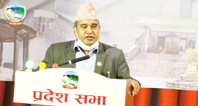 गण्डकीमा सांसद सापकोटाको चर्चा