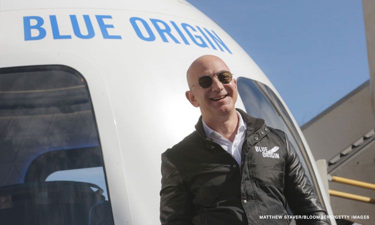 जेफ बेजोस आफ्ना भाइसँग अन्तरिक्षको यात्रामा जाने