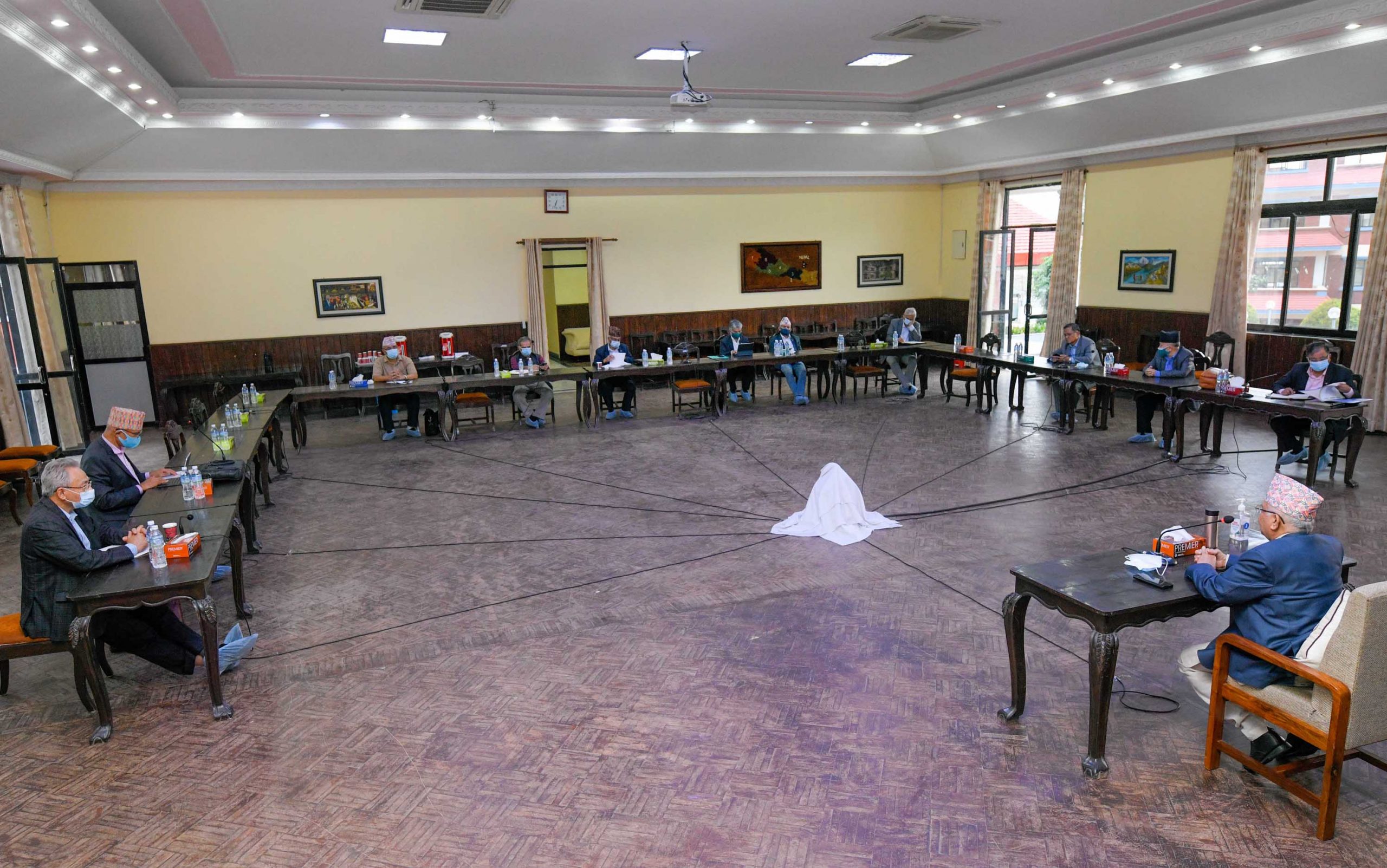 महाधिवेशन आयोजक कमिटीलाई केन्द्रीय कमिटीमा रुपान्तरण गर्ने एमालेको निर्णय