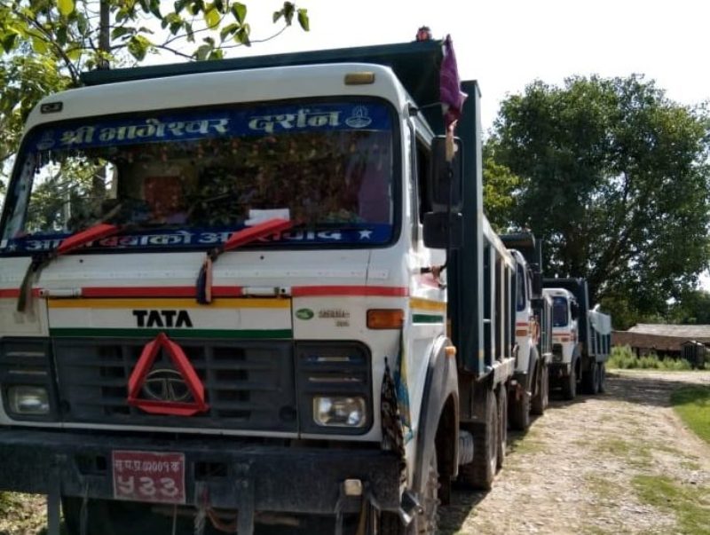 नदीजन्य पदार्थ अवैधरुपमा उत्खनन् गर्ने नियन्त्रणमा