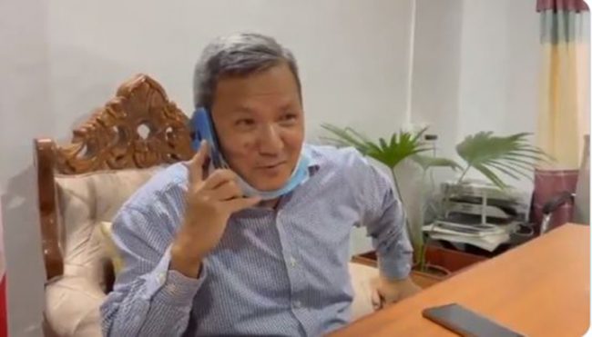 फोन गरेर गुरुङले दिए नवनियुक्त मुख्यमन्त्री नेपालीलाई बधाई