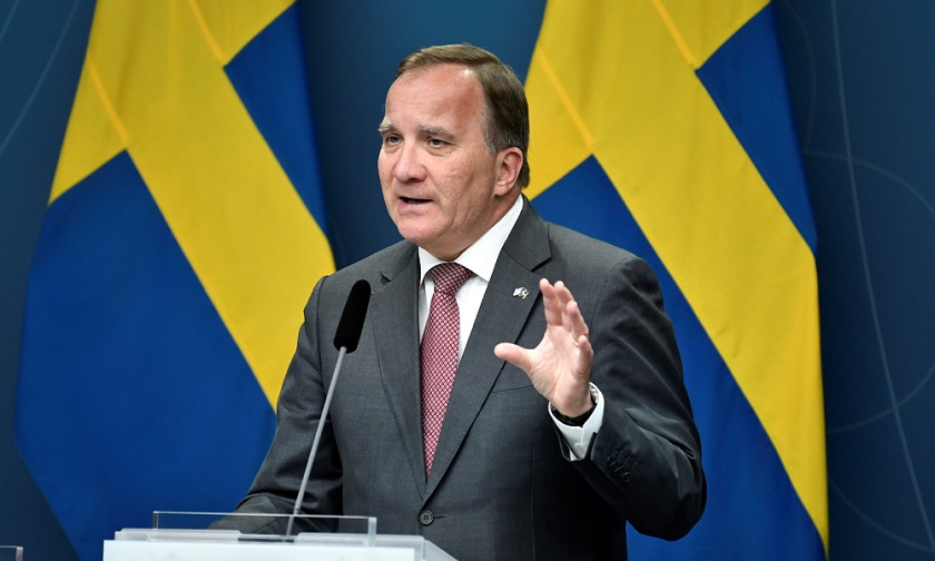 स्वीडेनका प्रधानमन्त्रीद्वारा राजीनामा