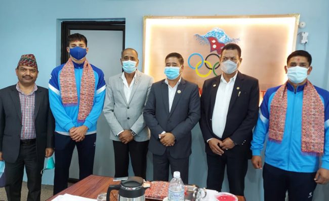 टोकियो ओलम्पिकः शाह र कार्की जापान प्रस्थान