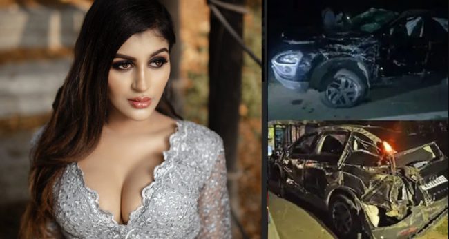अभिनेत्री यशिका आनन्द कार दुर्घटनामा गम्भीर घाइते, साथीको घटनास्थलमै मृत्यु