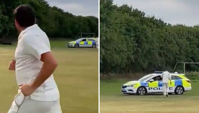 क्रिकेट खेल छोडेर चोरको पछिपछि दौडिए खेलाडी, बीचैमा रद्द भयो खेल