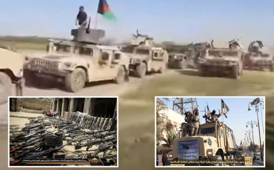अफगानिस्तानमा तालिबानले अमेरिकी सेनाका ७ सय सशस्त्र गाडी कब्जा गर्‍यो