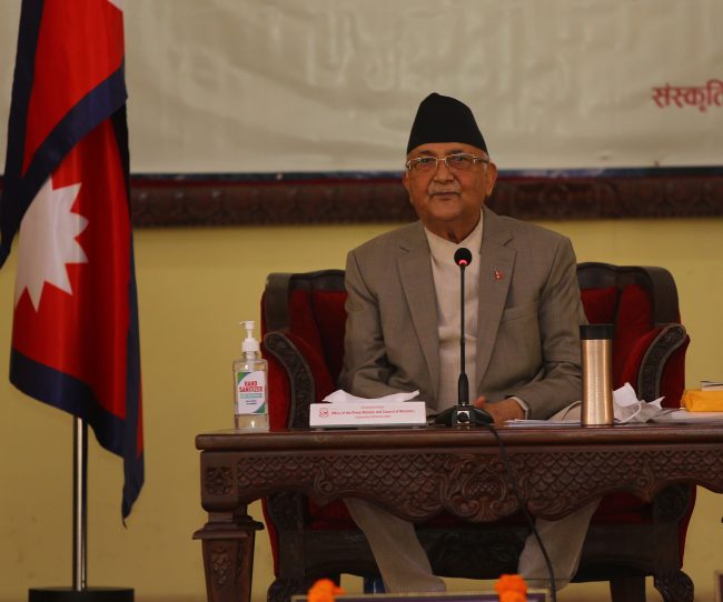 सामाजिक उत्थानका लागि सिर्जनाबाट योगदान गर्न प्रधानमन्त्रीको आग्रह