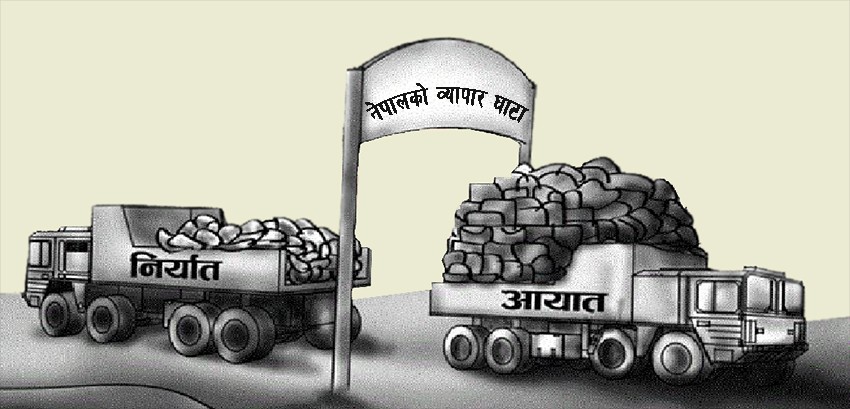 रसुवा भन्सार कार्यलयले ५० प्रतिशत राजस्व पनि उठाउन सकेन