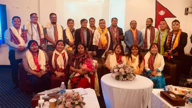 एनआरएनए बहराइनको अध्यक्षमा पुनःलक्ष्मी गिरी निर्वाचित