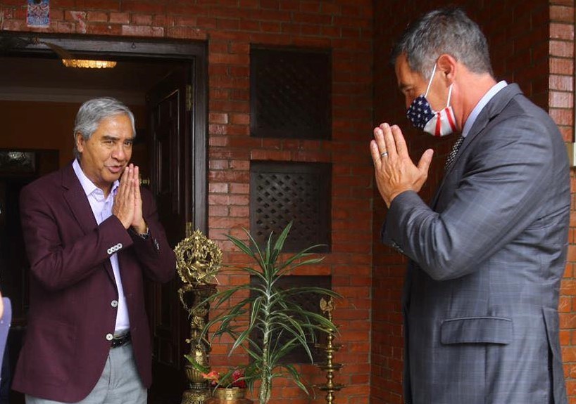 नेपाल र अमेरिकाबीचको मित्रता थप सुदृढ गरिने छः प्रम देउवा