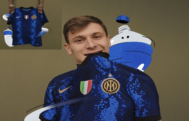 इन्टर मिलानको नयाँ जर्सी सार्वजनिक