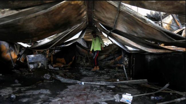 इराकको एक काेराेना अस्पतालमा आगलागी हुँदा कम्तीमा ५८ जनाको निधन