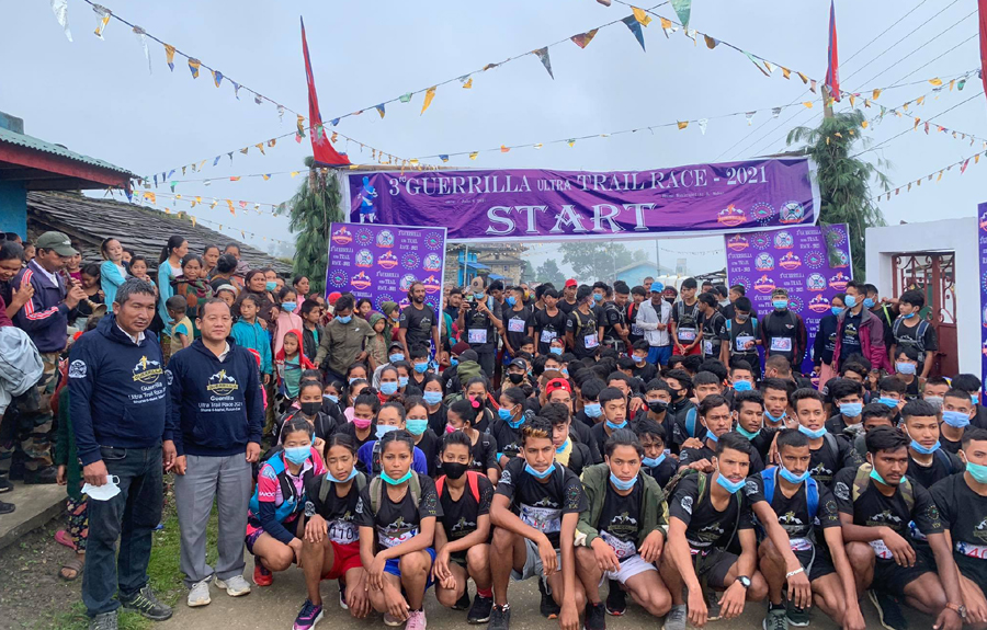 तेस्रो गुरिल्ला अल्ट्रा ट्रेल रेसमा हिमाल र हुमी विजयी