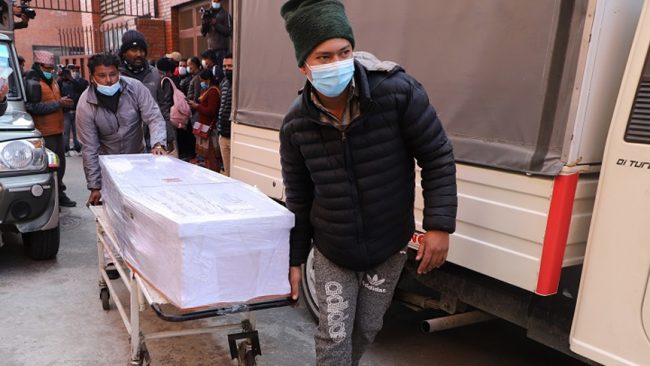 मलेसियाबाट शव ल्याउनका लागि निगमको महिनामा एक उडान