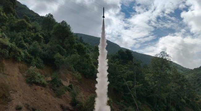 नेपालीले बनाएको सुपरसोनिक रकेटको परीक्षण सफल