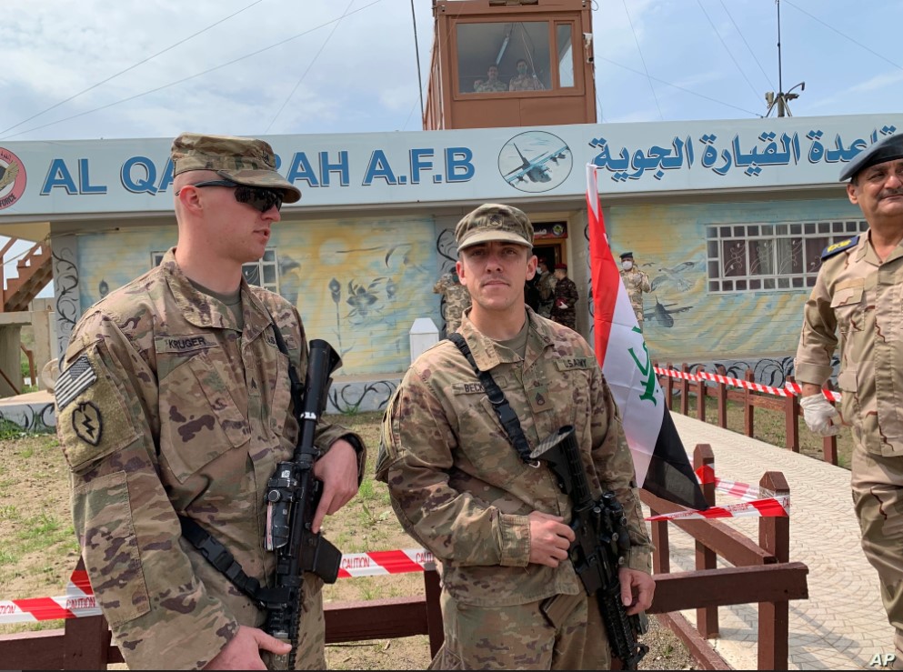 अमेरिकाले इराक मिसनबाट आफ्ना सेना फिर्ता बोलाउने