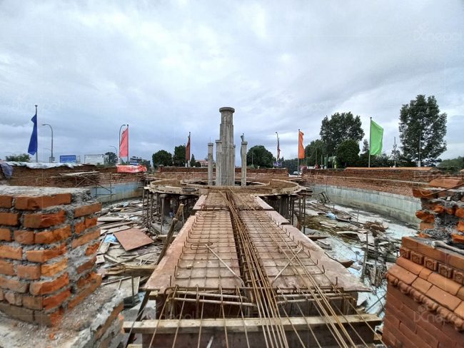 अन्तर्राष्ट्रिय विमानस्थलको बाहिरी स्वरुप परिवर्तन हुँदै (फोटोफिचर)