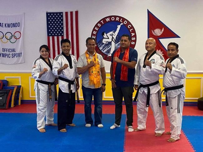 बाल्टिमोरमा राखेपका पूर्वउपाध्यक्ष तिम्सिना सम्मानित