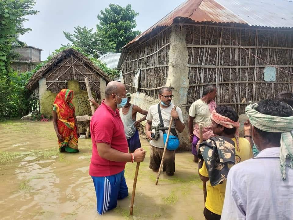 जिता खोला भत्किएर बाढी आउँदा दुईसय घर डुवानमा