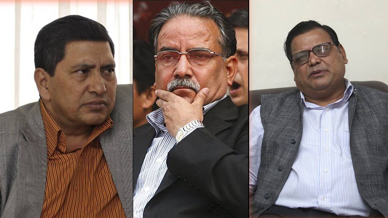 महराको नेतृत्वमा सरकारमा जान प्रचण्डलाई दबाव