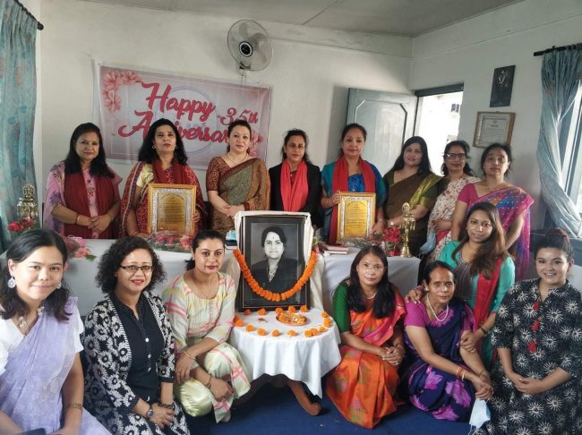 प्रा.डा शान्ता थपलिया सशक्तीकरण सम्मान लिली थापा र अमृता लम्साललाई
